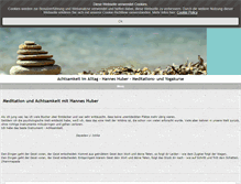 Tablet Screenshot of hannes-huber.at